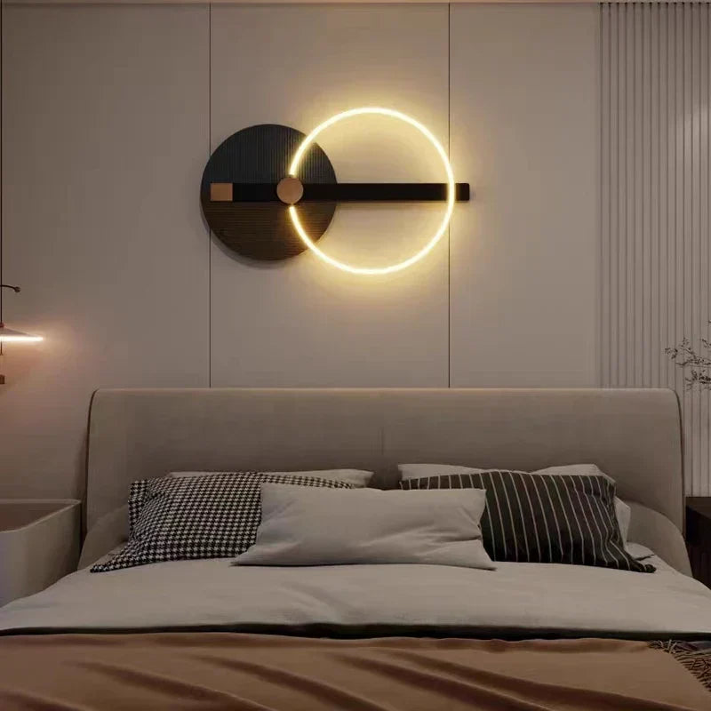 LumaRing Nordic Wall Light With Dimmable LED And Adjustable Tilt