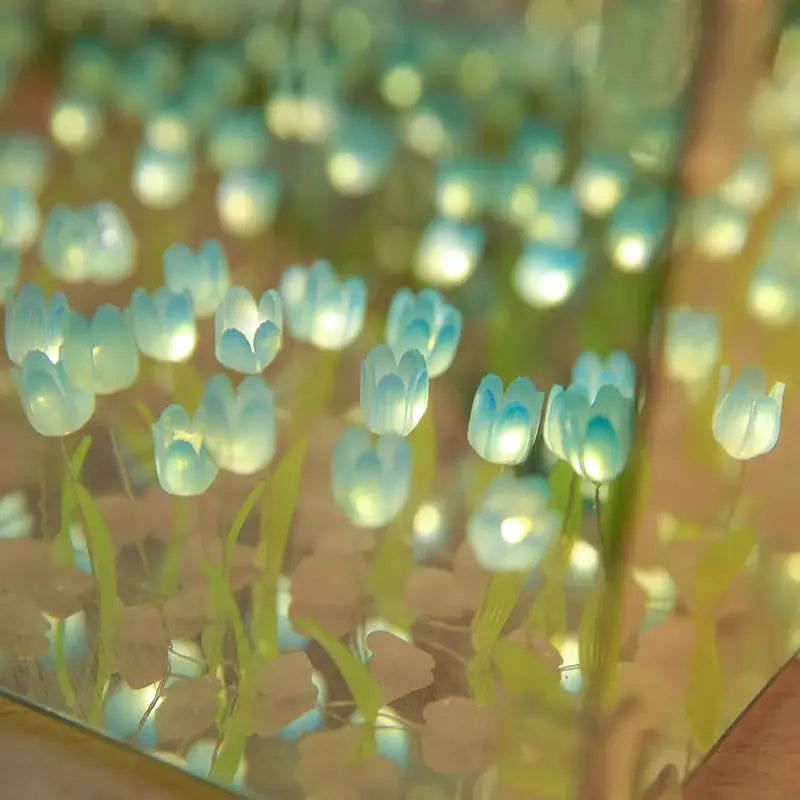 WeCool DIY Infinity Bloom Tulip Lamp — Mirrored Light 🌷