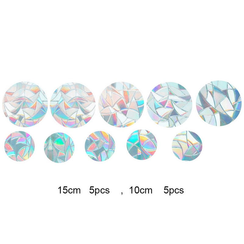 Acchiappasole — Riflettori di luce arcobaleno in varie forme e dimensioni