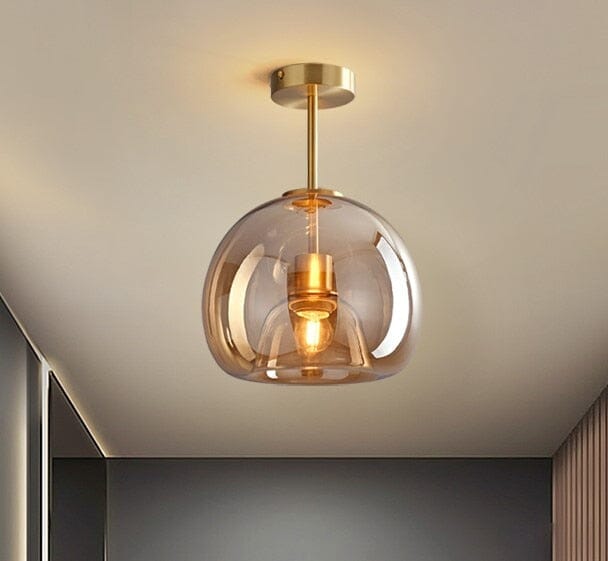 CelestiaNova Glass Sphere Wall Light For Your Living Room