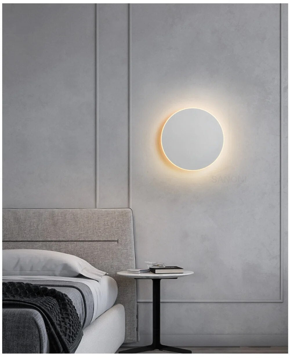 Sleeksphere Round LED Wall Lamp — Modern Style Lighting