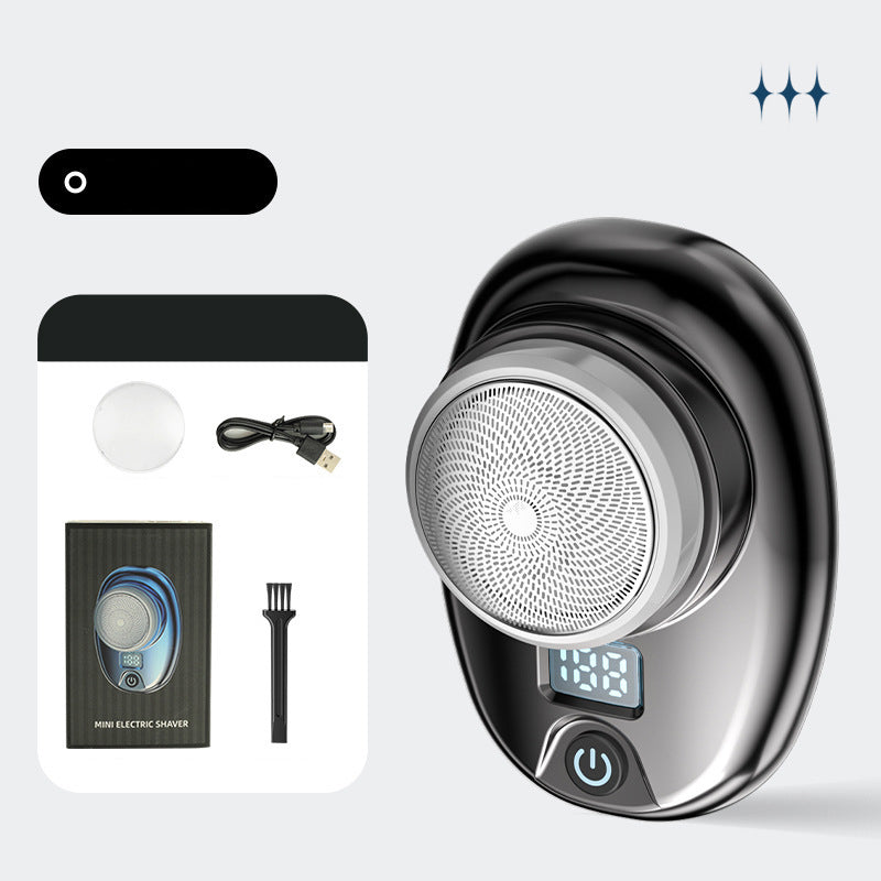 Mini máquina de barbear à prova de água ShaveEase — Design portátil e compacto