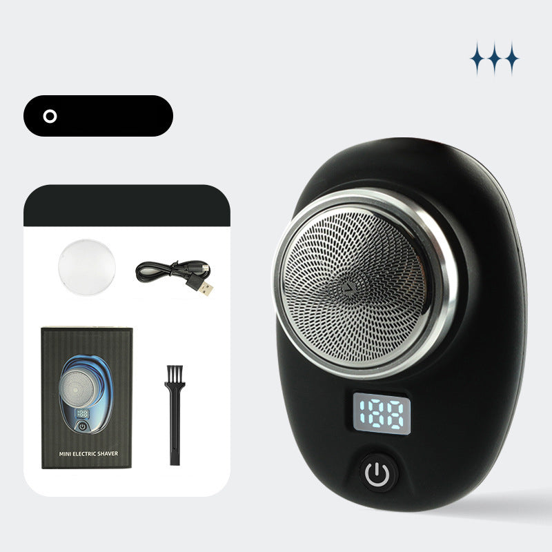 Mini máquina de barbear à prova de água ShaveEase — Design portátil e compacto