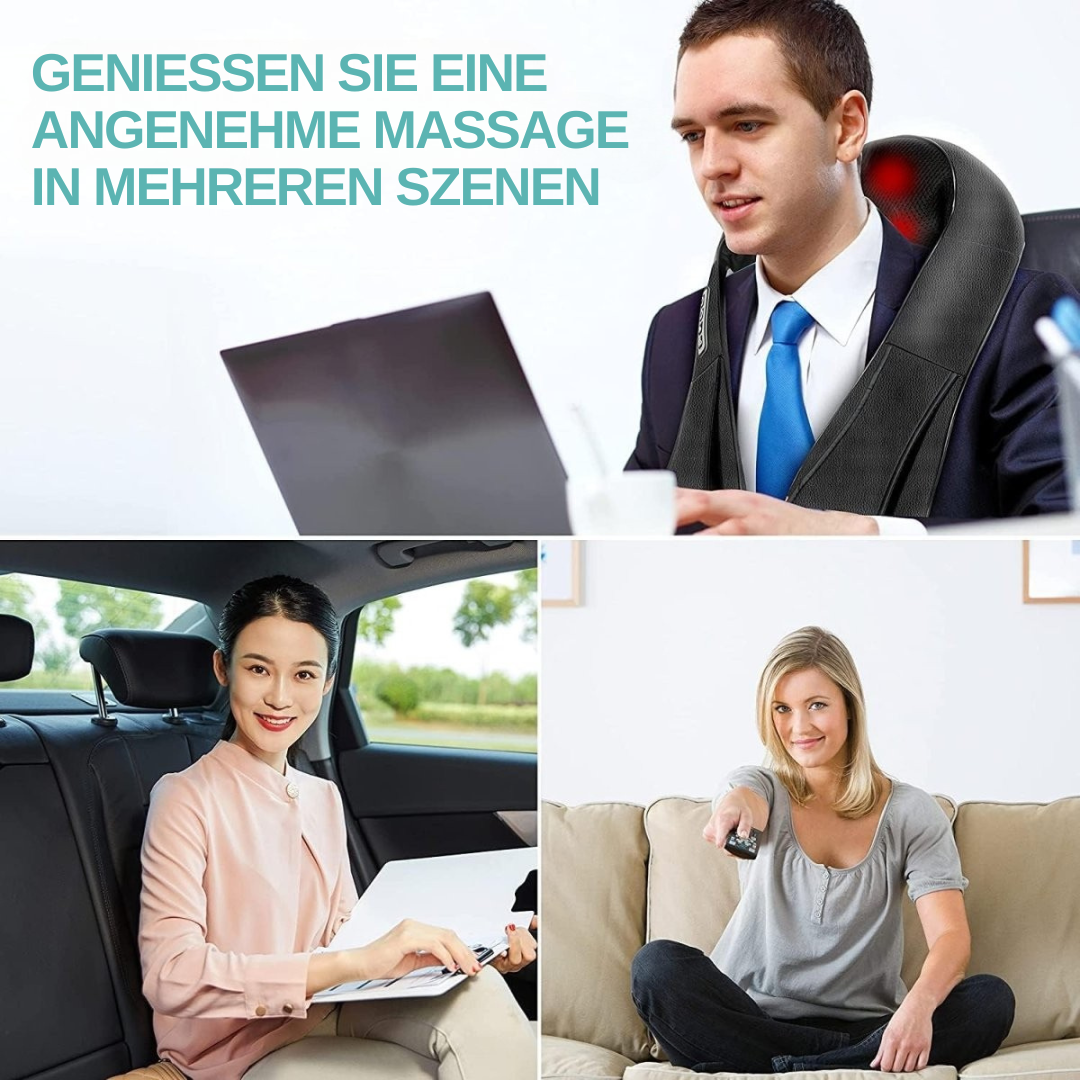 Shiatsu-Massagekissen — Durchblutungsfördernde Infrarot-Wärmetherapie