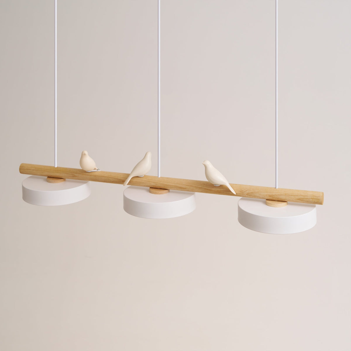 LyraNest Nature Inspired Bird Motif Pendant Light — Integrated LED Source