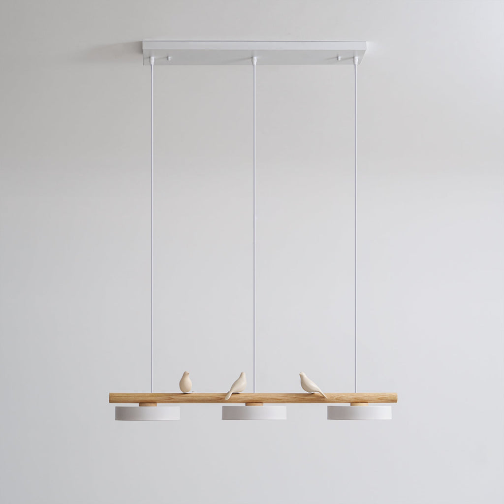 LyraNest Nature Inspired Bird Motif Pendant Light — Integrated LED Source