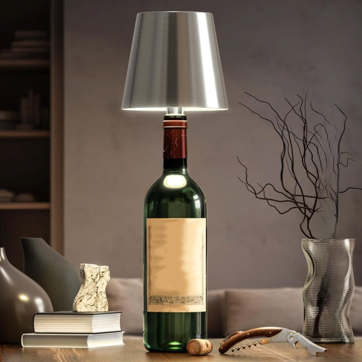 Lampada a forma di bottiglia Light — Elemento d'atmosfera con controllo touch