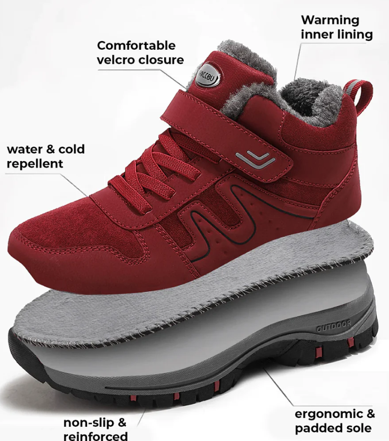 ORTHOBOOTS Pro® ergonomische Winterstiefel — Schmerzlinderung & Wärme