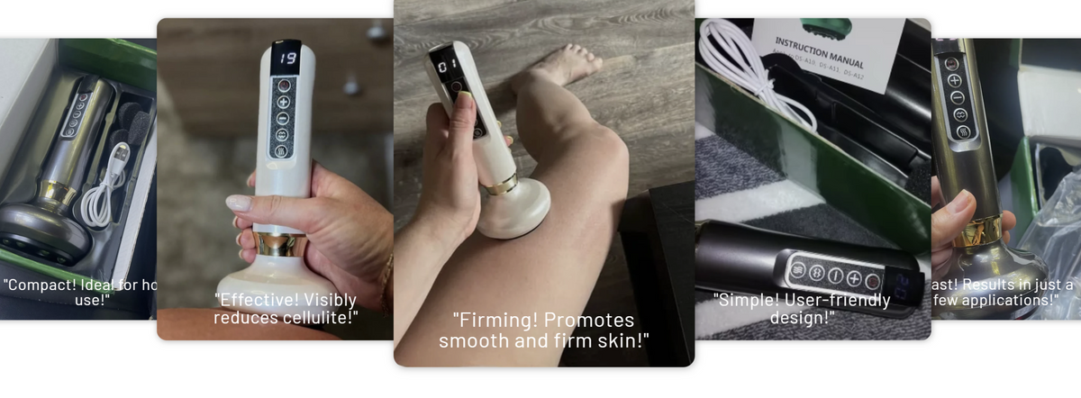 CelluLift Anti-Cellulite-Vakuummassagegerät für straffere Haut