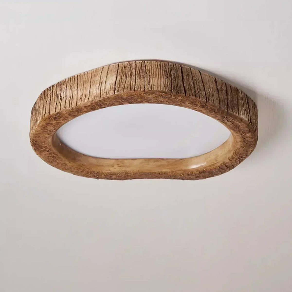 LumaHaven Soft Glow Ceiling Light — Neutral Finish, Modern Ambient Design