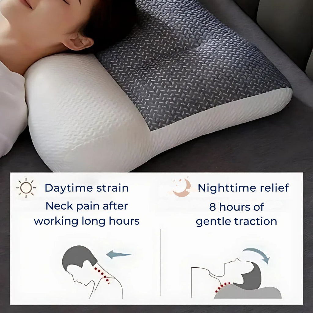 Talera Orthopedic Neck Pillow — Ergonomic Contoured Support