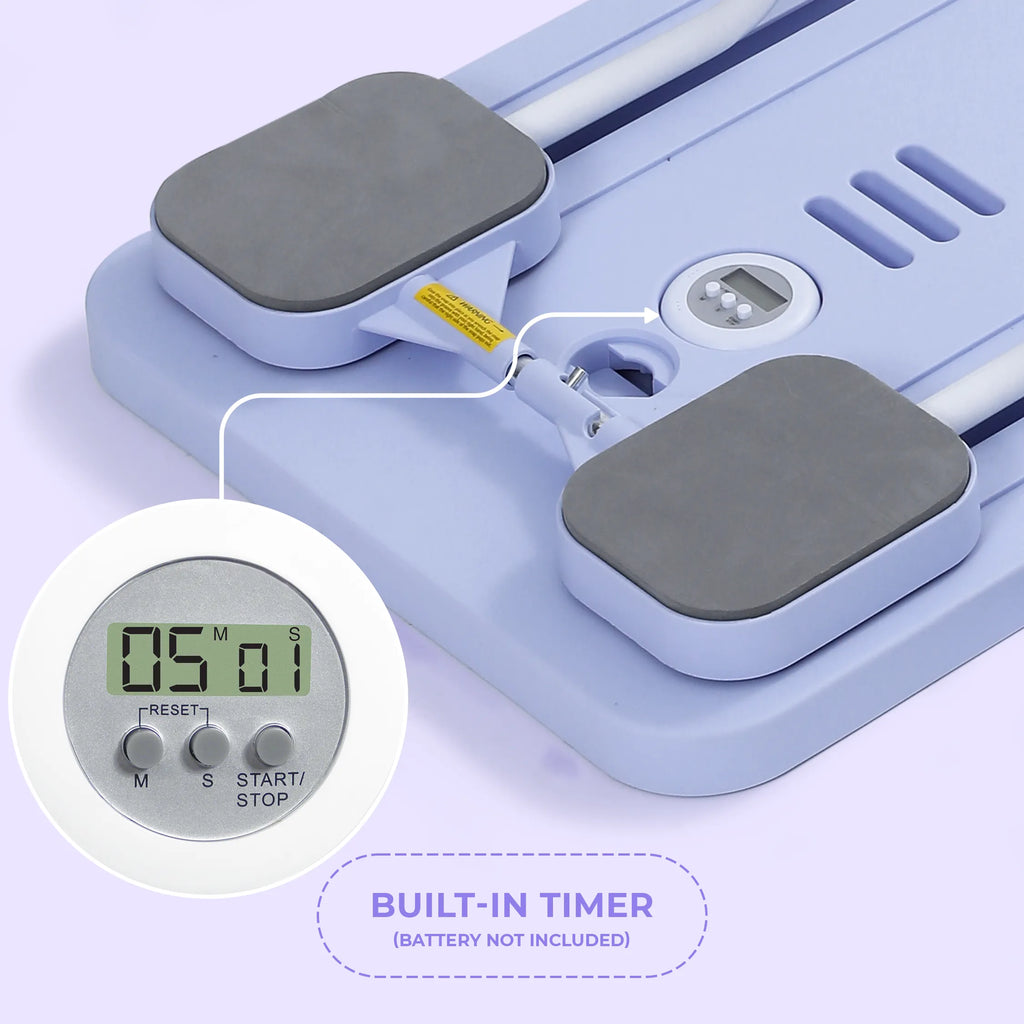 Pilates Reforming Board — Travel Ready and Variable Tension Resistance Strands