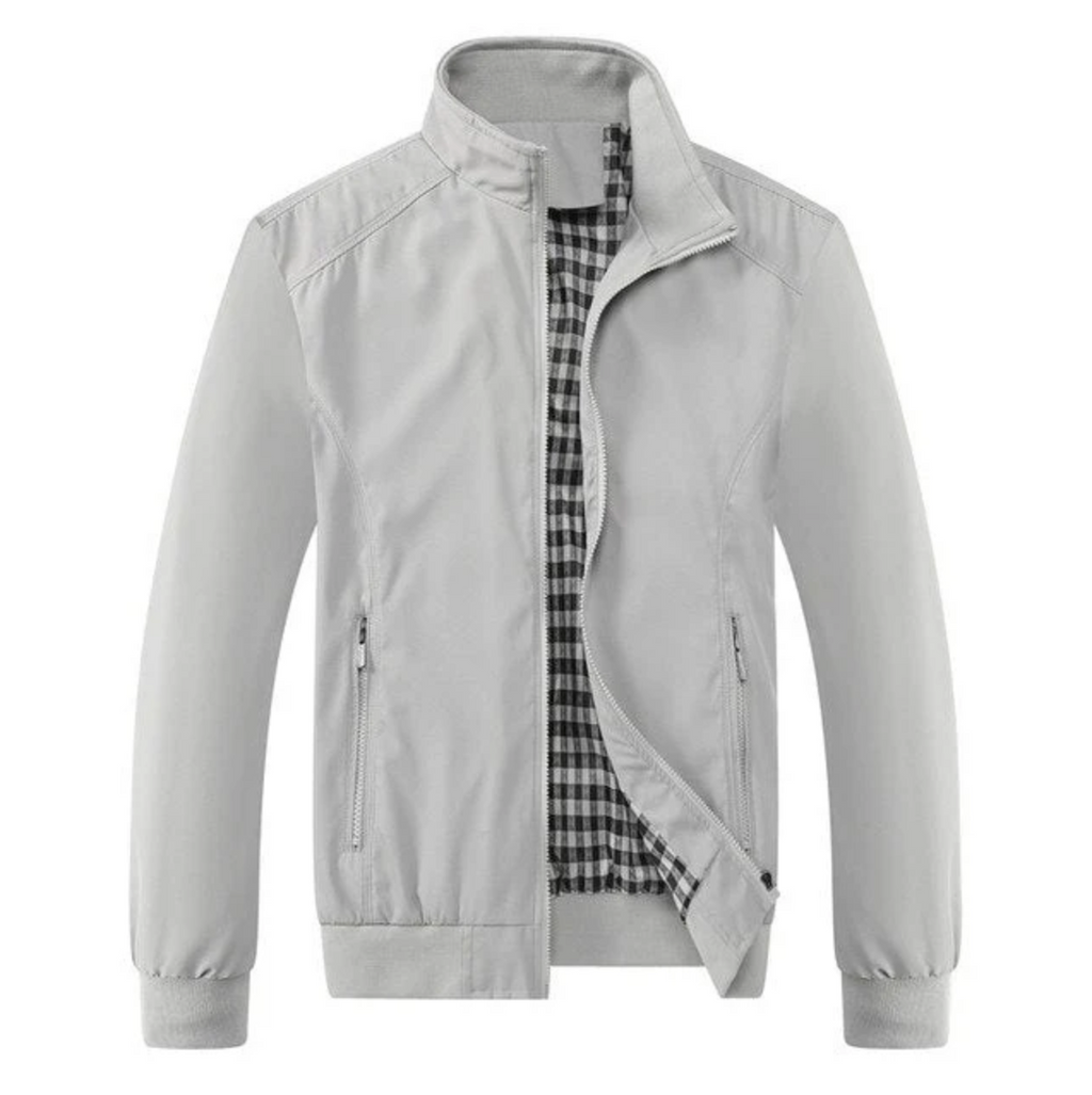 Herenbomberjack met slim fit - lichtgewicht stijl voor lente en herfst