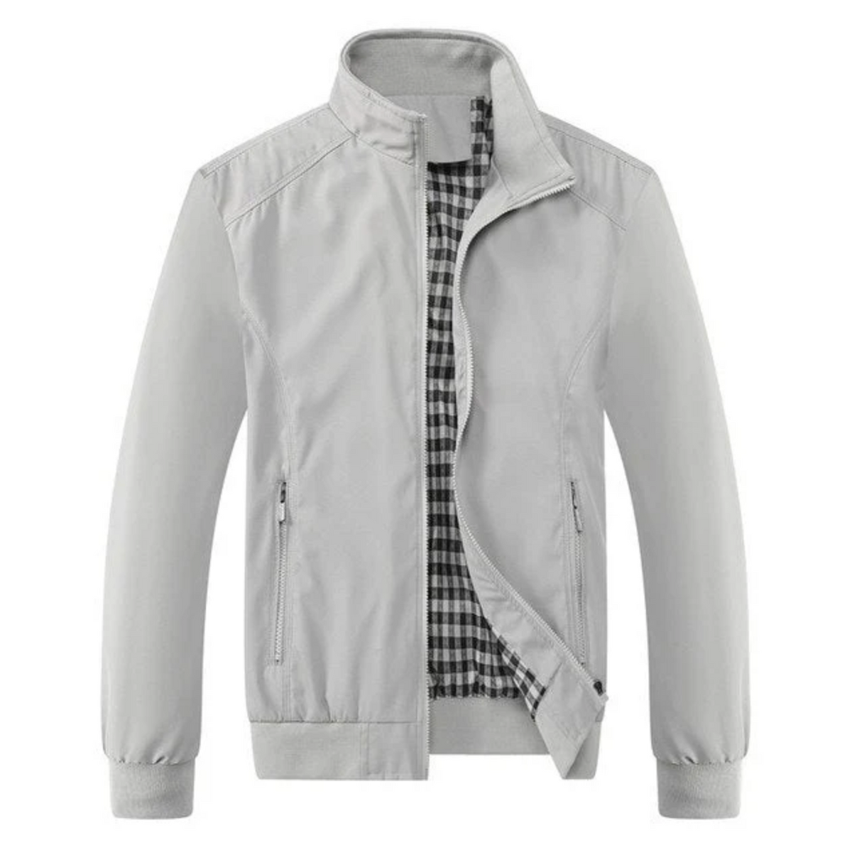 Herenbomberjack met slim fit - lichtgewicht stijl voor lente en herfst