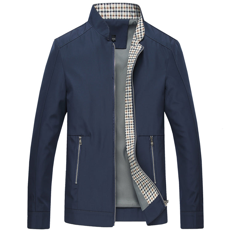 Herenbomberjack met slim fit - lichtgewicht stijl voor lente en herfst