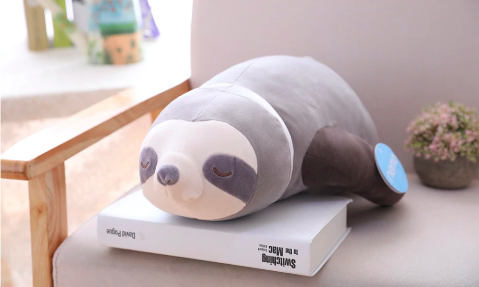 Peluche gigante a forma di bradipo — regalo morbido e tenero