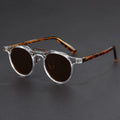 Lunettes de soleil rondes vintage Vintara — Verres polarisés, protection UV400