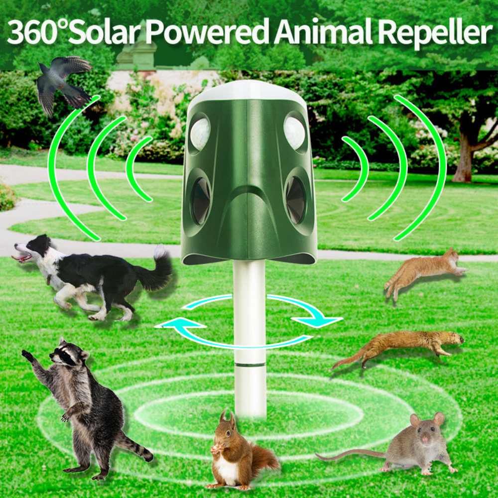 360° Animal Repellent Deterrent 3 in 1 | Filindra
