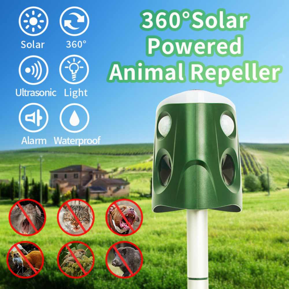 360° Animal Repellent Deterrent 3 in 1 | Filindra