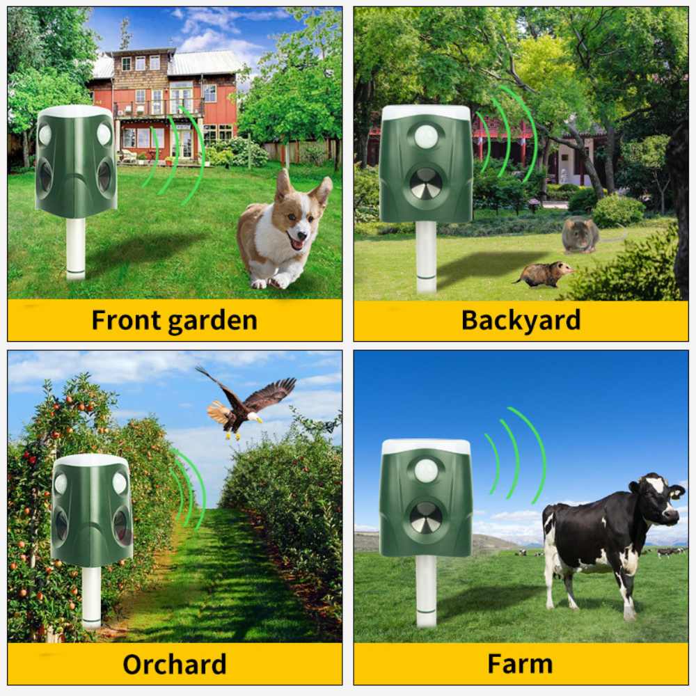 360° Animal Repellent Deterrent 3 in 1 | Filindra