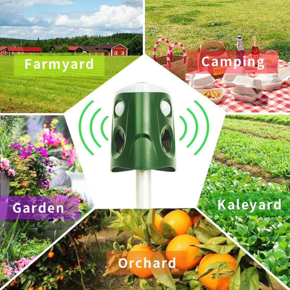 360° Animal Repellent Deterrent 3 in 1 | Filindra