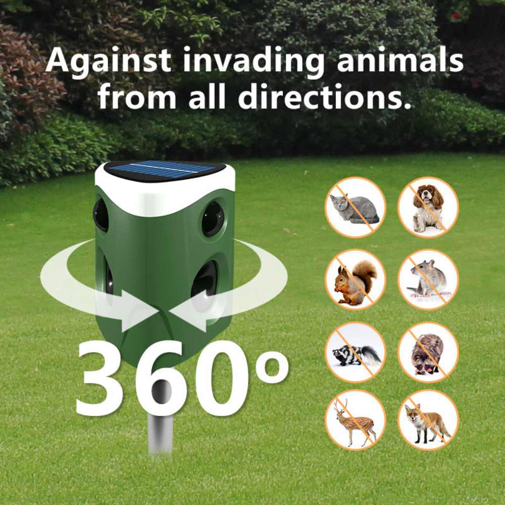 360° Animal Repellent Deterrent 3 in 1 | Filindra