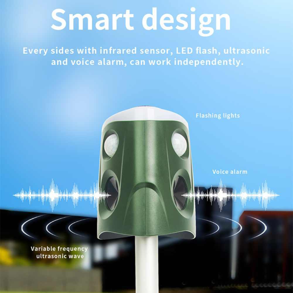 360° Animal Repellent Deterrent 3 in 1 | Filindra