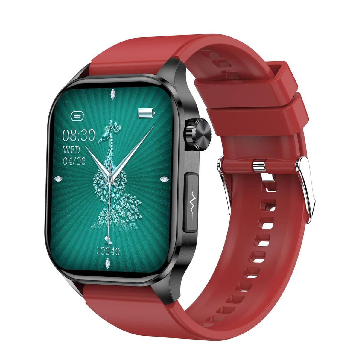 Smartwatch z EKG, monitorem ciśnienia krwi i tętna — iOS/Android
