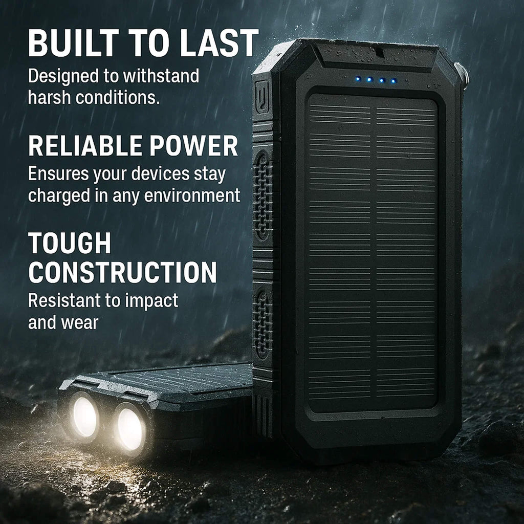 Batterie externe solaire étanche TerraNova TrailCharge 20000mAh