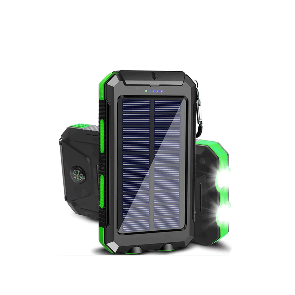 500000mAh Solar Power Bank IP67 Waterproof Compact Slim Design
