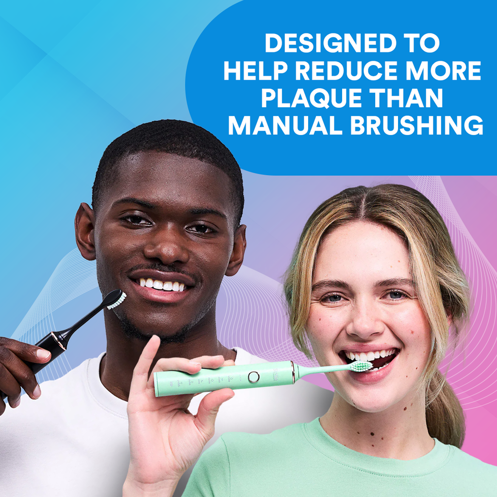 Sonic Toothbrush — Six Modes, 18 Adjustable Intensity Levels