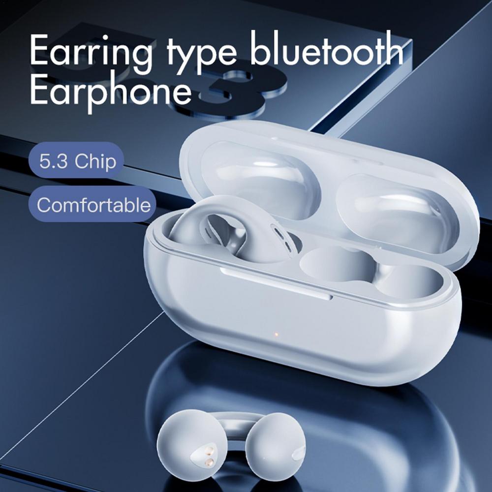 SoundMax Wireless Bone Conduction Earphones — Lightweight Design