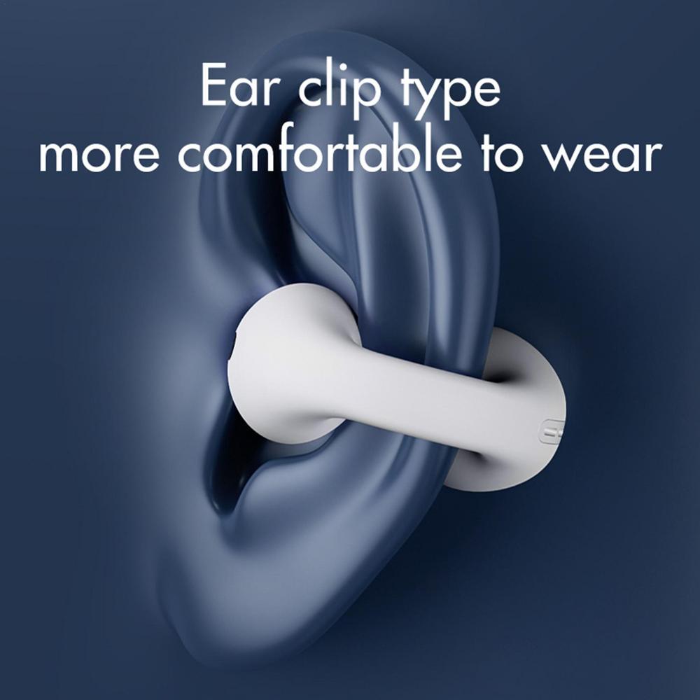 SoundMax Wireless Bone Conduction Earphones — Lightweight Design