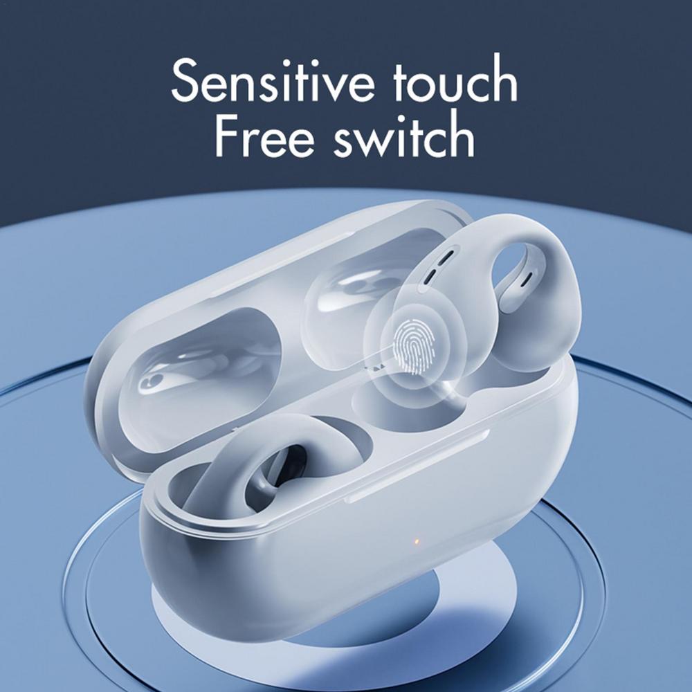 SoundMax Wireless Bone Conduction Earphones — Lightweight Design