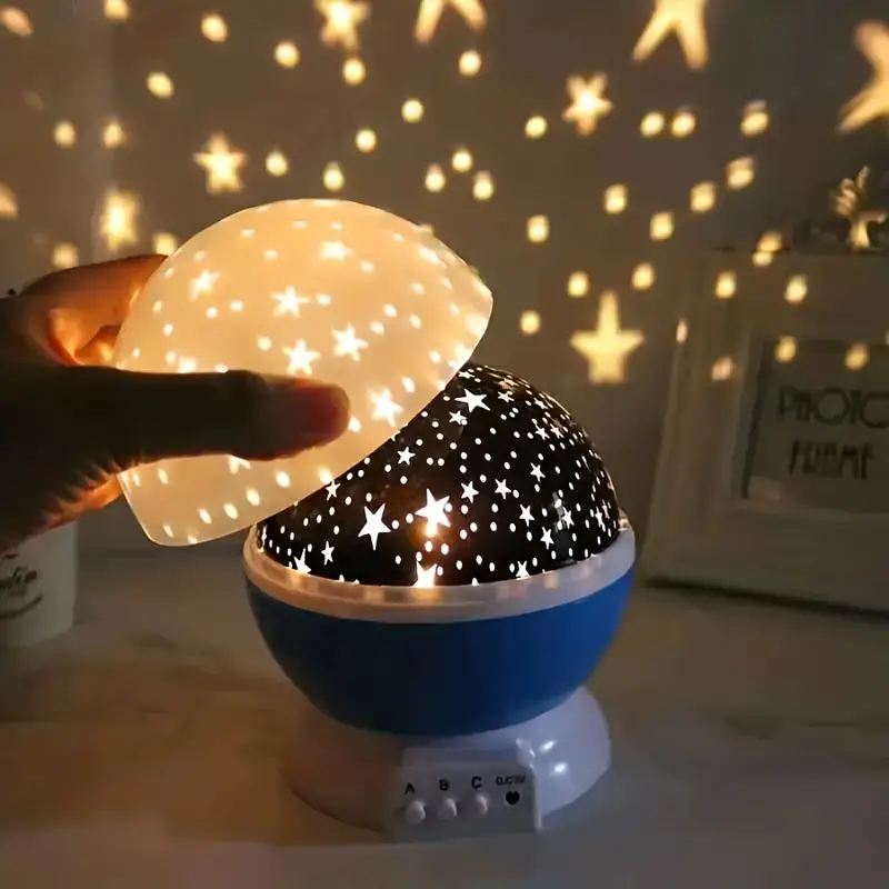 Luna Star Projector Nachtlampe — Magisches Licht für einen Sternenhimmel