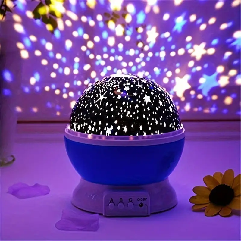 Luna Star Projector Nachtlampe — Magisches Licht für einen Sternenhimmel