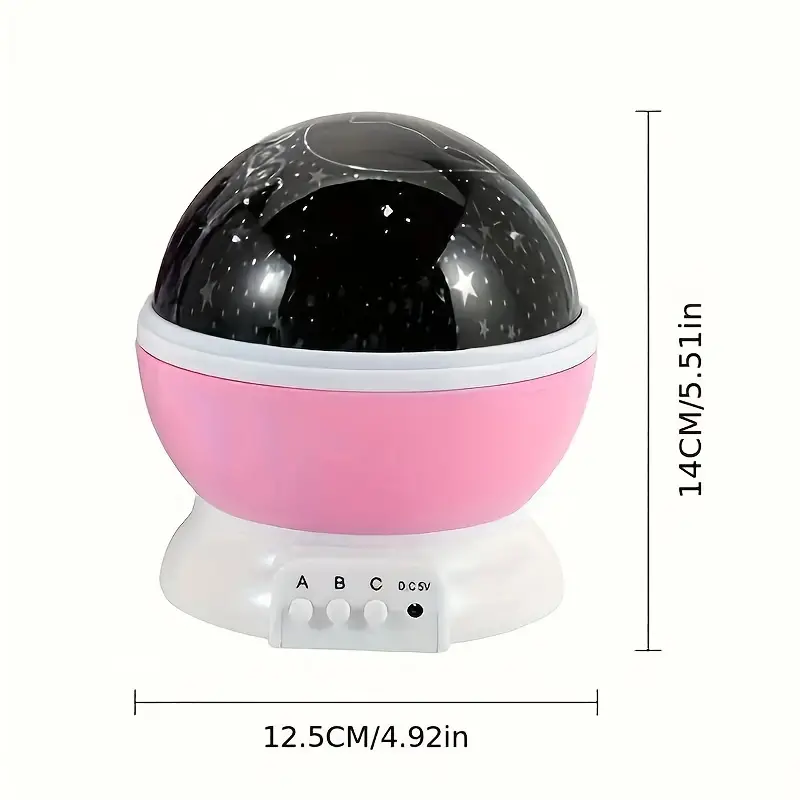 Luna Star Projector Nachtlampe — Magisches Licht für einen Sternenhimmel