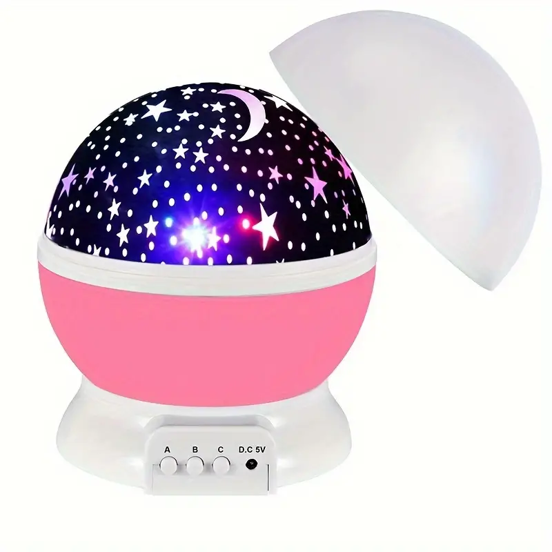 Luna Star Projector Nachtlampe — Magisches Licht für einen Sternenhimmel