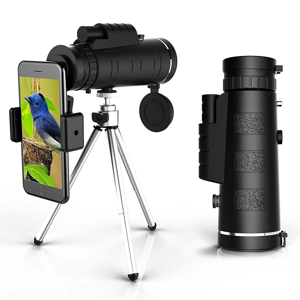 Starscope HD Monocular - High Power Monocular With Smartphone Holder & Tripod – Waterproof Monocular Telescope | Filindra
