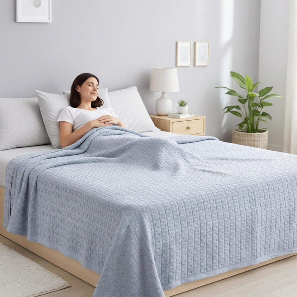 Aurora Cotton Towel Quilt — Lightweight, Breathable Design