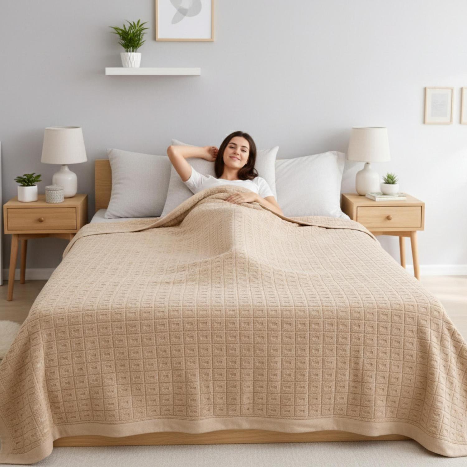 Aurora Cotton Towel Quilt — Lightweight, Breathable Design