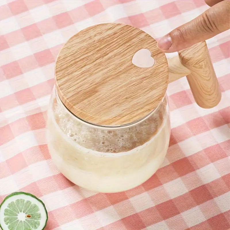 ספל ערבוב עצמי חכם StirMate — ערבוב בלחיצת כפתור