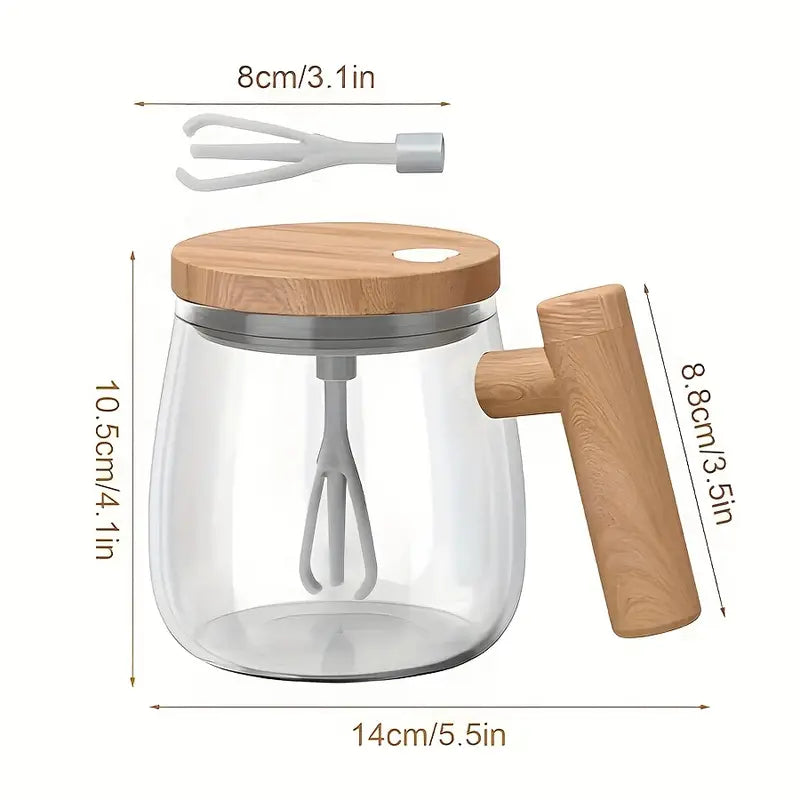 ספל ערבוב עצמי חכם StirMate — ערבוב בלחיצת כפתור