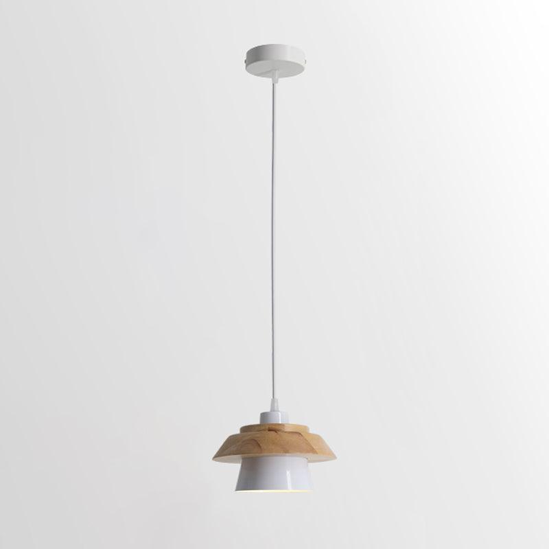 SylvaStone Stone and Wood Pendant Light for Living Rooms