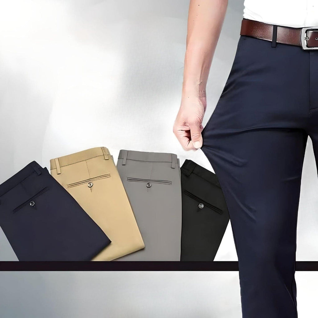 Pantalon stretch pour homme Alex — Pantalon classique et élégant