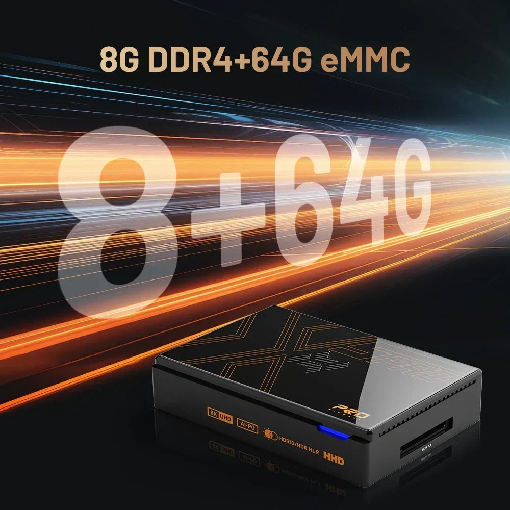 Sistema de videojuegos Super Console X5 Pro RK3588s — GPU G610 MP4
