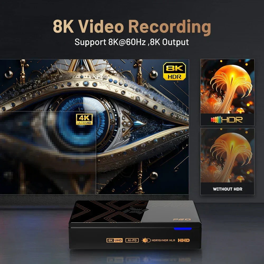 Sistema de videojuegos Super Console X5 Pro RK3588s — GPU G610 MP4