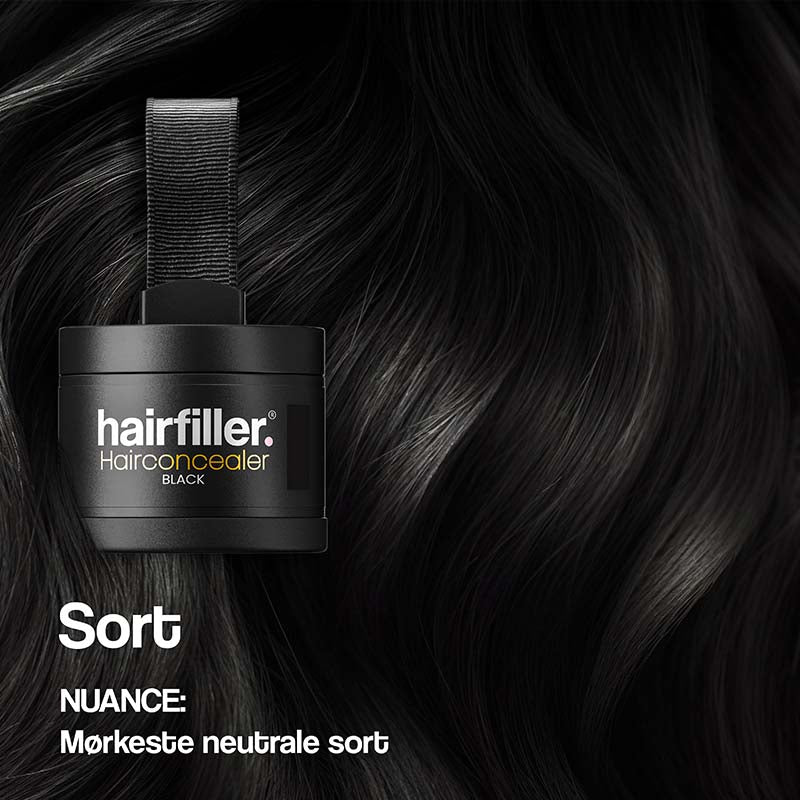 Hair Concealer Powder — Quick Root Coverage Formula for Grey & Thin Hair