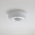 Swirl Glass Ceiling Lamp — Dimmable LED, Metal Frame, White Coffee Beige, 32cm 40cm 46cm