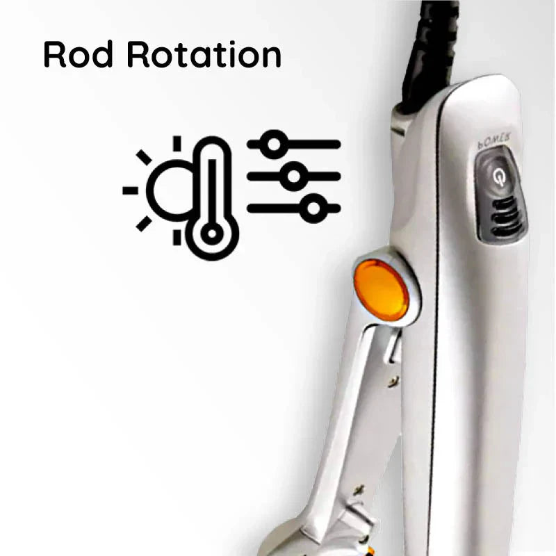 Professional 2 in 1 Rotating Iron Hair Brush | Filindra